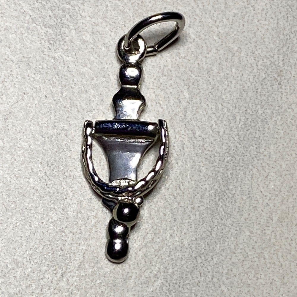 Sterling Silver Pendant Kinetic Charm 925